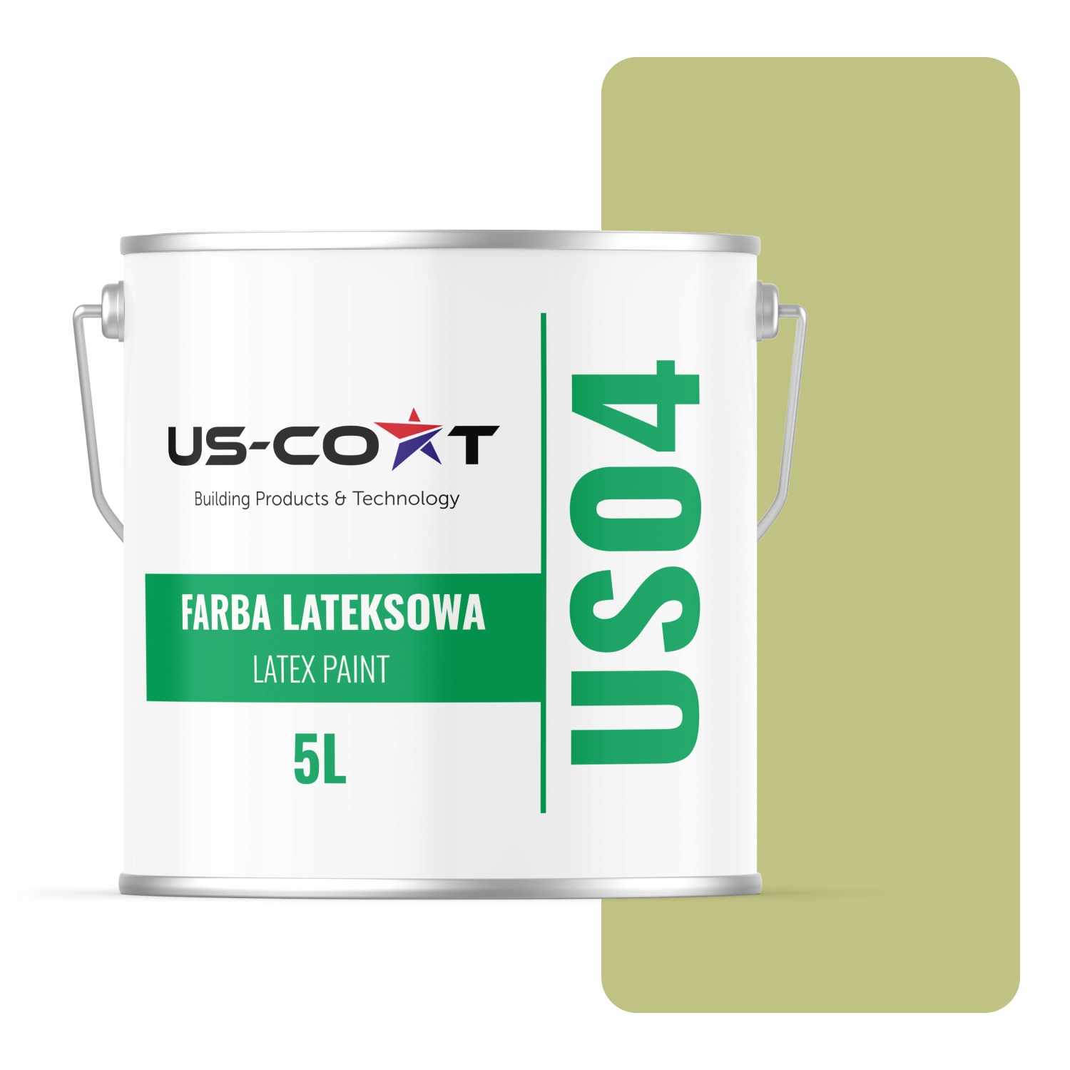 Barva Hrášková Barva H2451 5L Hluboká Matná Pro Stěny A Strop