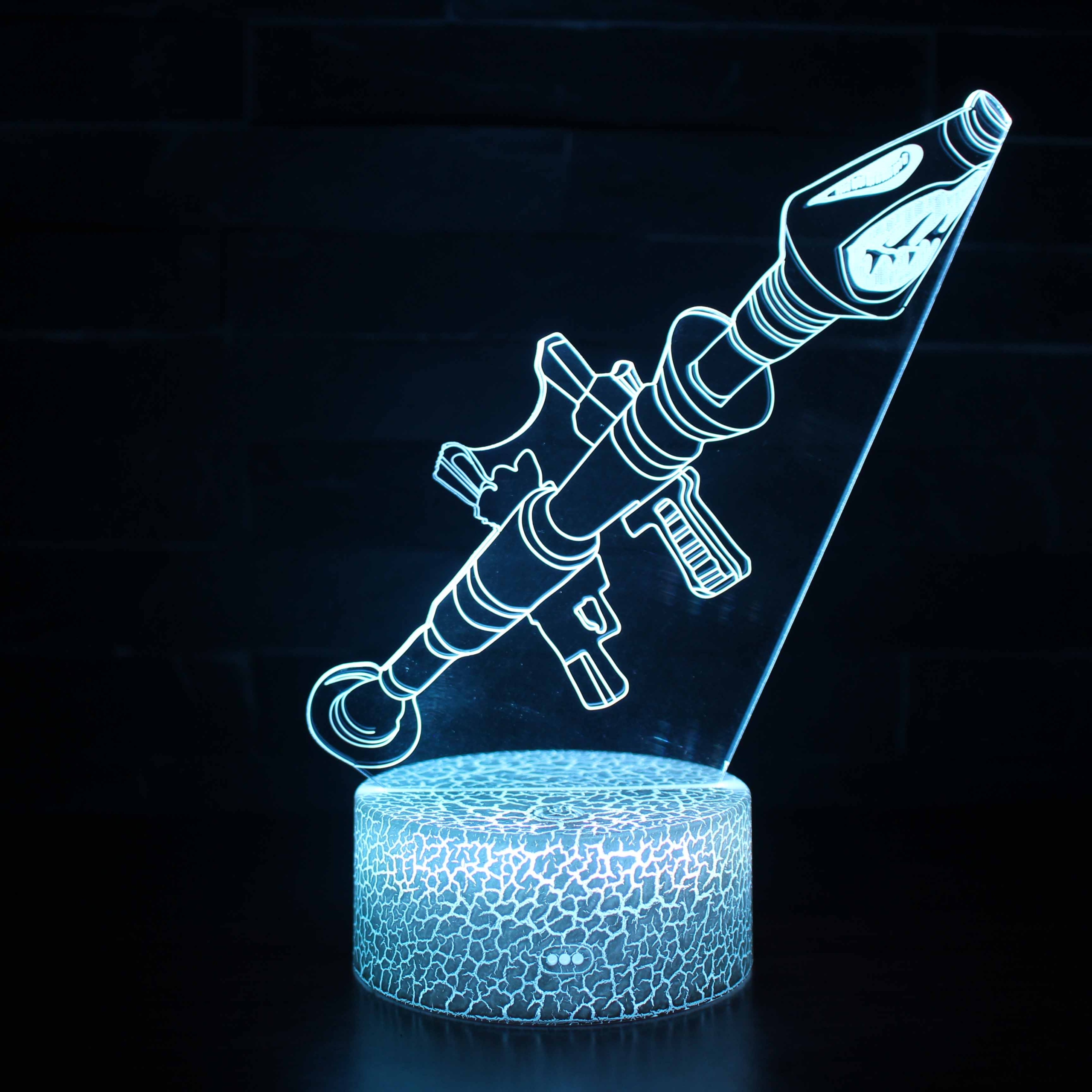 

3D Lampka Nocna 16 Led +pilot Fortnite #016