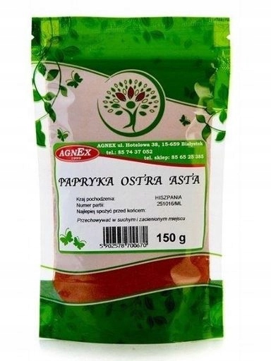Levně 6 x Koření pálivá paprika v prášku mletá do omáček a pokrmů agnex 150 g