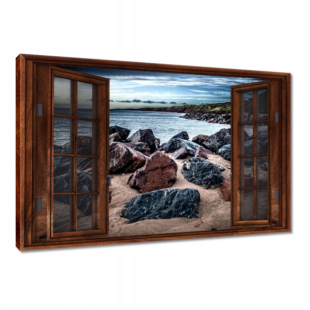 

Obrazy 120x80 Plaża z kamieniami