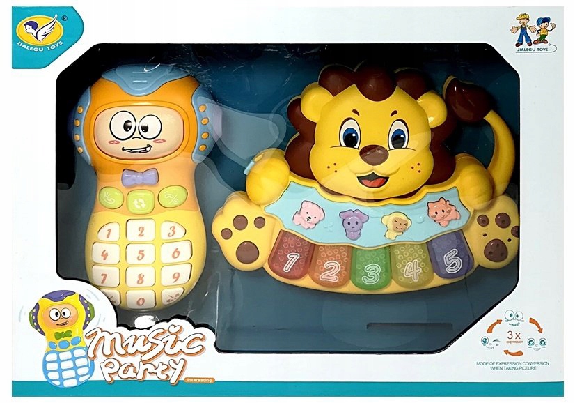 INTERAKTYWNE INSTRUMENTY DLA MALUSZKA ORGANY I TELEFON `PIANINKO LEW Kod producenta INSTRUMENTY ORGANY + INTERAKTYWNY TELEFON