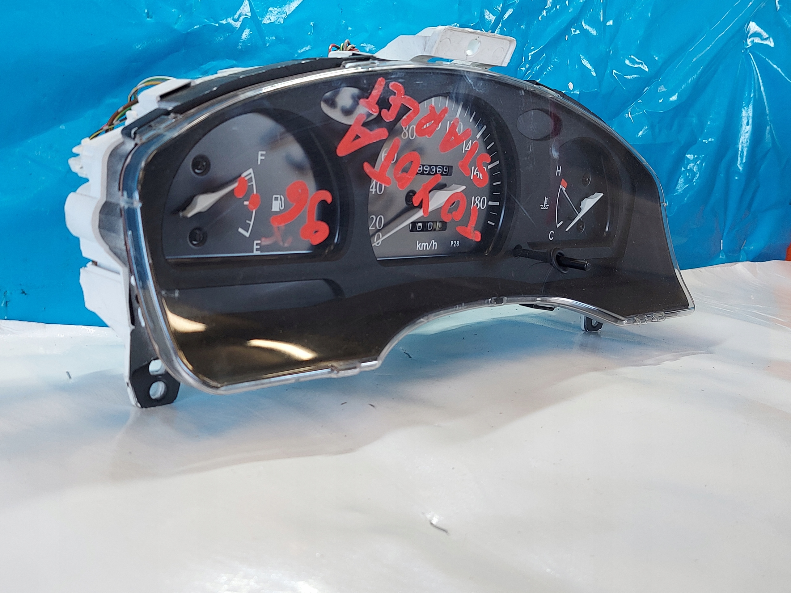 dials clock TOYOTA STARLET 1.3 B 8380010200