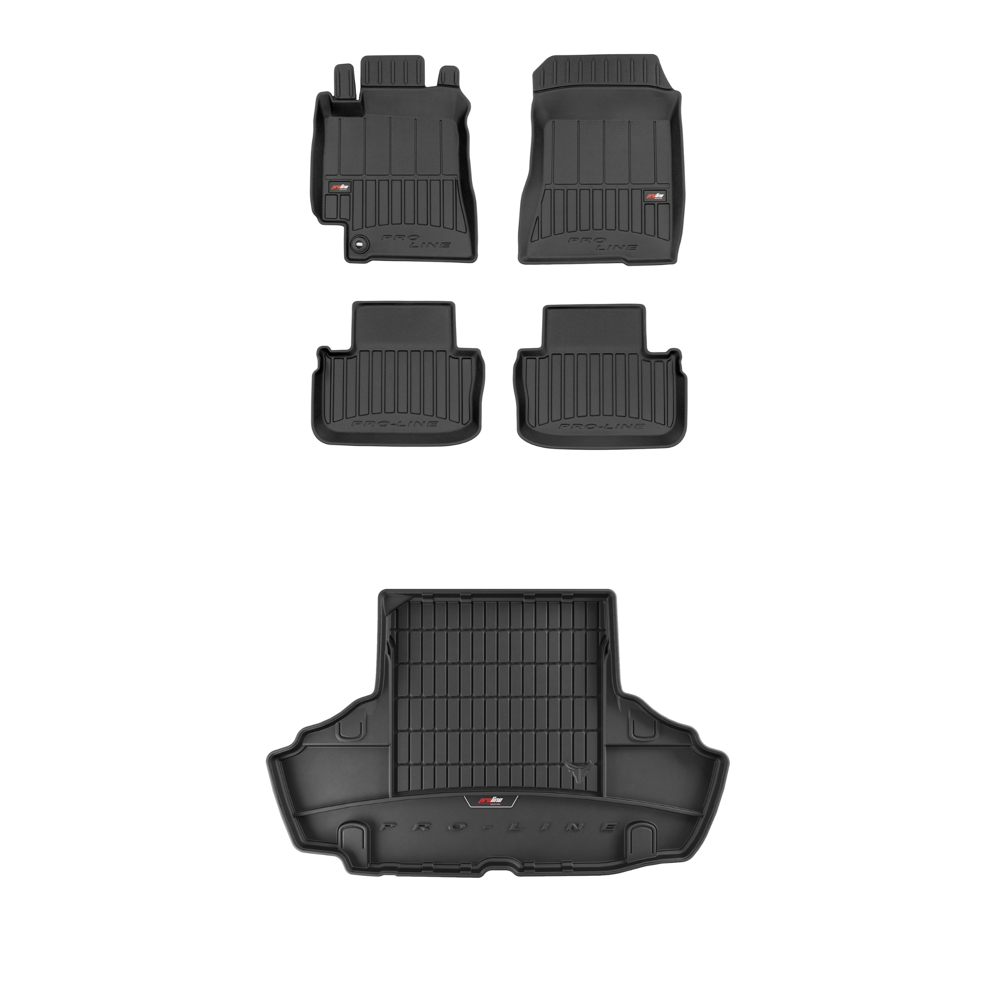 Frogum 3D Sada gumových koberců a rohože s logem pro Lexus Is I 200 1998-2005