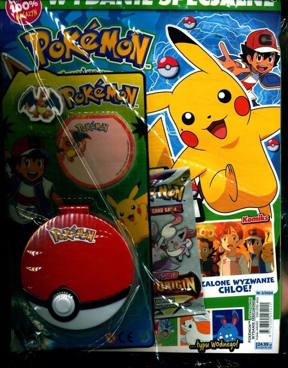 POKEMON TRENUJ ZE MNĄ WS nr 2/2024 + dodatki