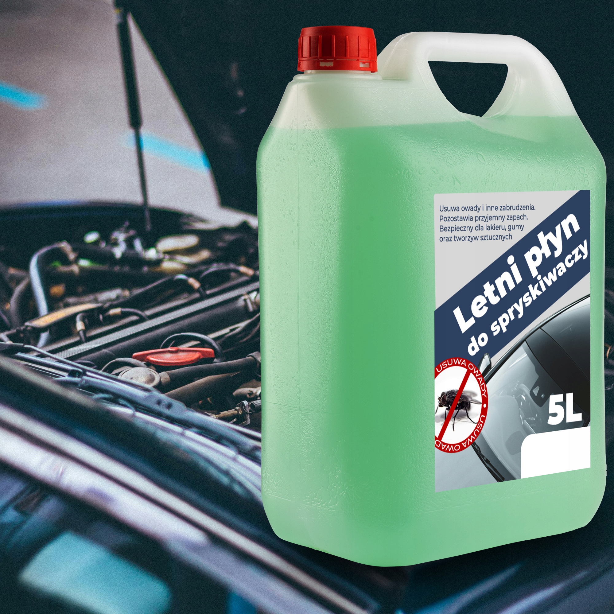 PŁYN DO SPRYSKIWACZY LETNI 5L ZAPACH OWOCOWY AUTO Producent Popis