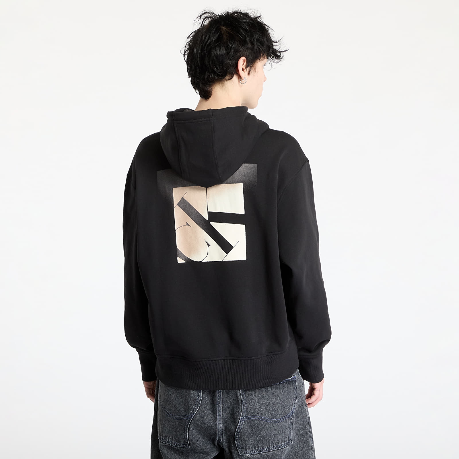 Calvin Klein Jeans Klokanka s kapucí velikost L