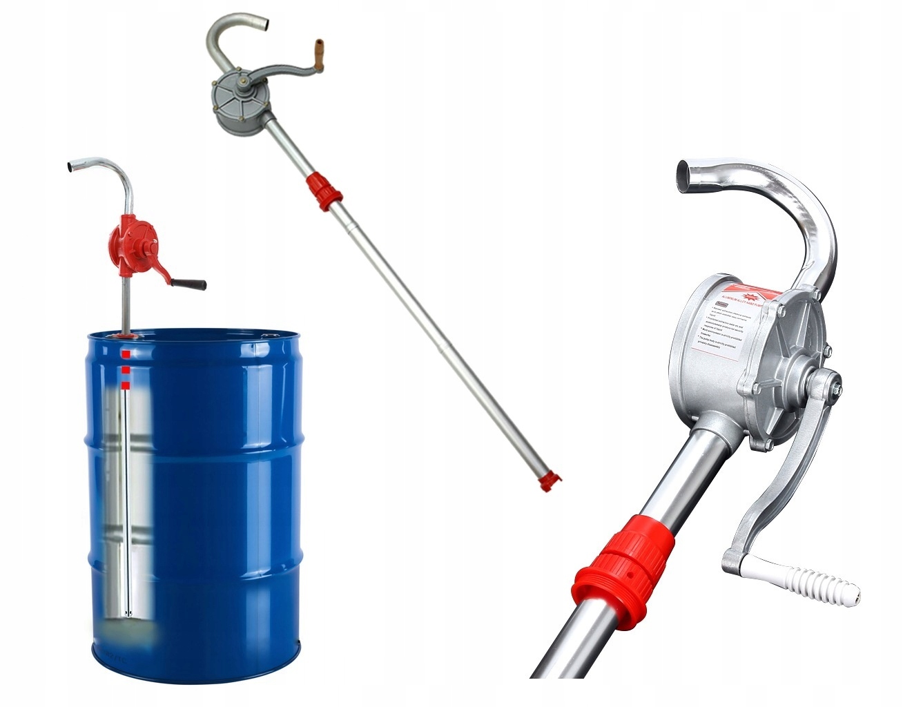 РУЧНОЙ НАСОС ДЛЯ ТОПЛИВА, МАСЛА, НА РУКОЯТКИ БОЧКИ НЕФТИ