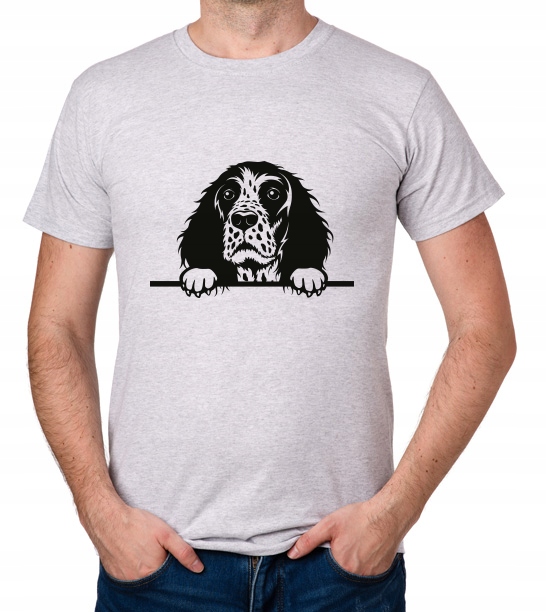 

koszulka Springer Spaniel Angielski Pies prezent