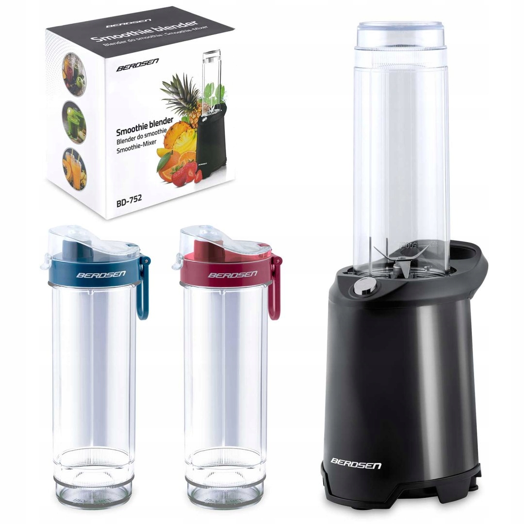 Smoothie Mixér 350 W BD-752 Berdsen Černý