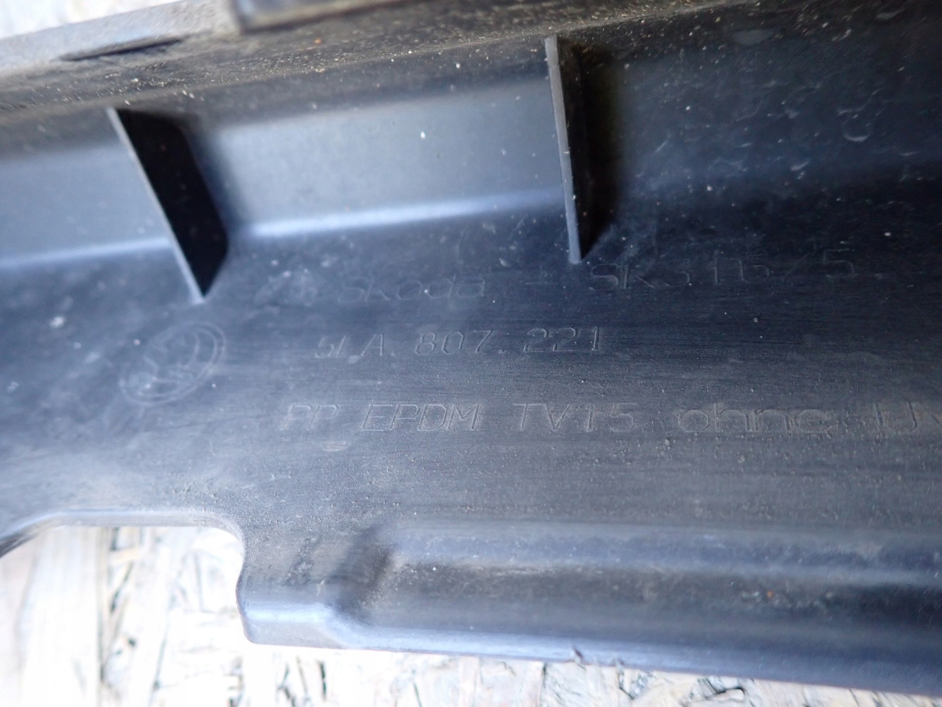 bumper front front SKODA ENYAQ EV 5AC 5LA 2021