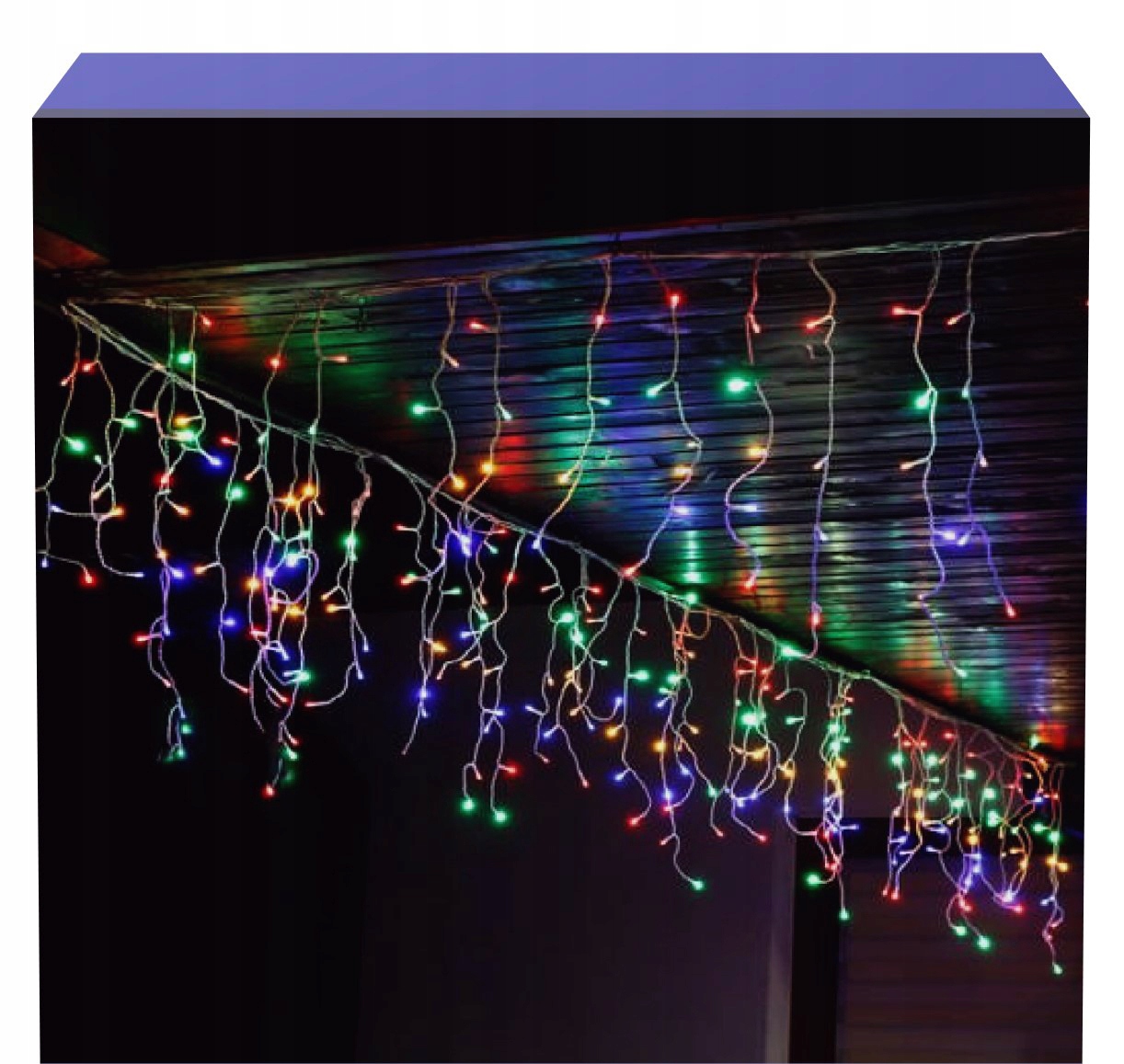 

Lampki Sople 500 Led Kurtyna Świetlna IP44 16m