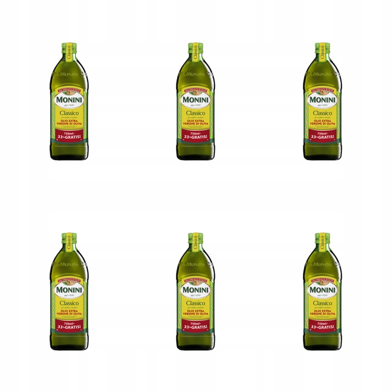Monini Extra panenský olivový olej Classico 750 ml 33 % X6