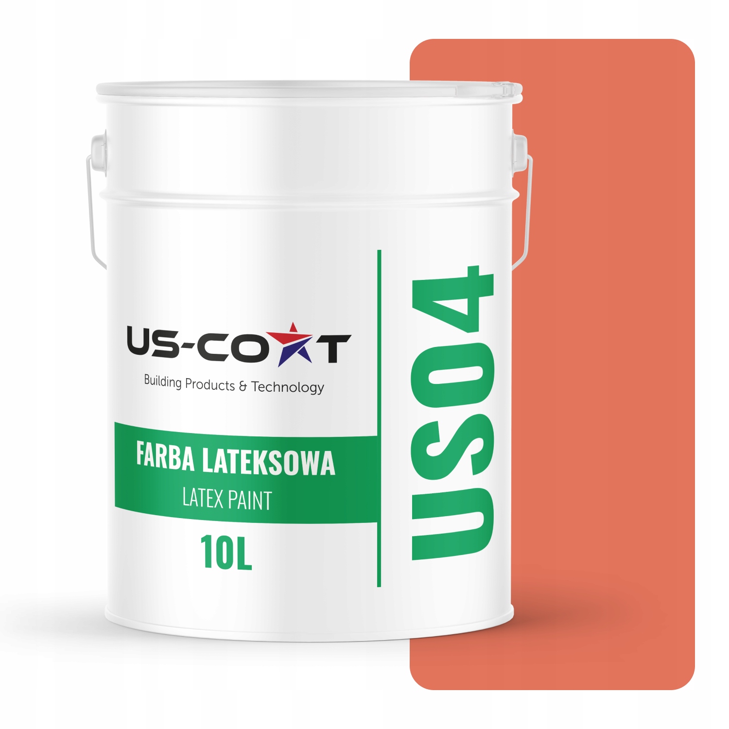 Latexová Farba Na Stenu Farba Púčikov H6029 10L Hlboká Matná Na Stropné Steny