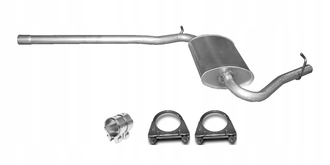 Audi A4 B6 1.6 Tlumič