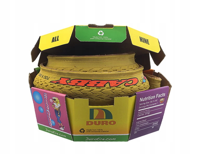 

Opona Ostre Koło Duro Fixie Pops 700x24C + wkładka