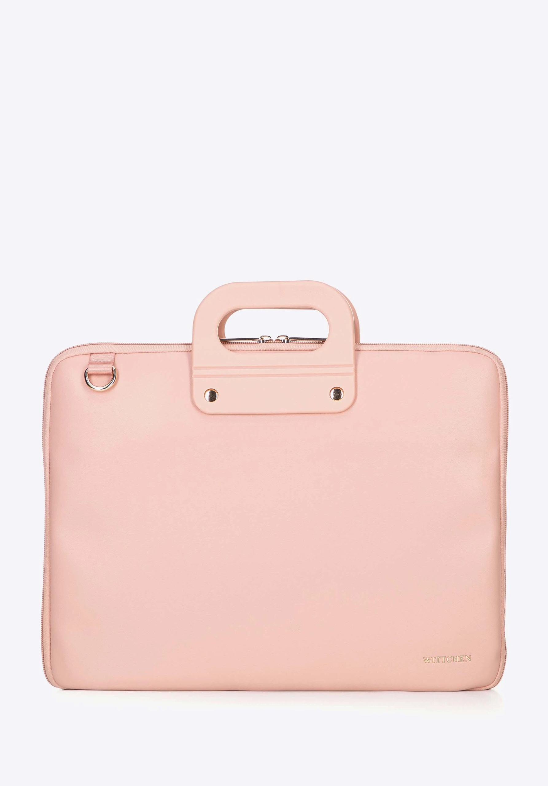 Wittchen 100-3P-902-P 15" Pu kožená Taška na notebook , růžová, elegantní