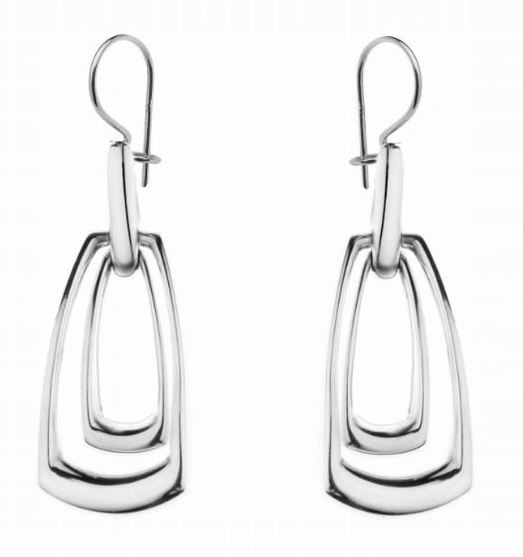 Stříbrné náušnice Ag 925 geometrické SG-185-KB-S