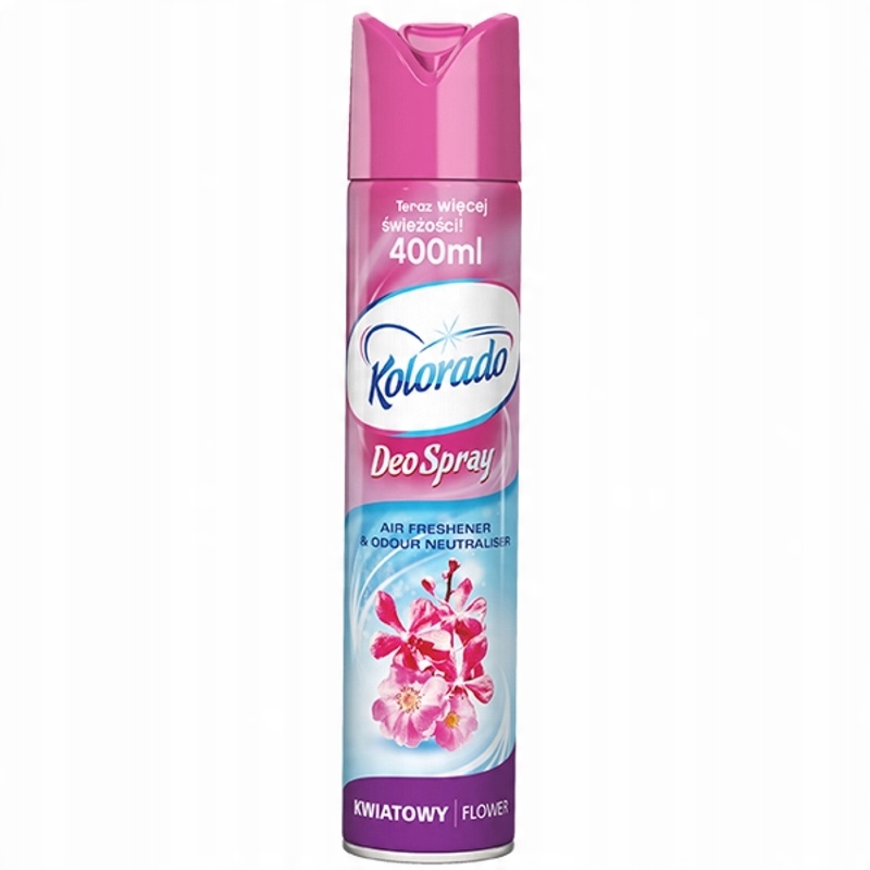 

Kolorado Deo Spray Odświeżacz, 400 ml Kwiatowy