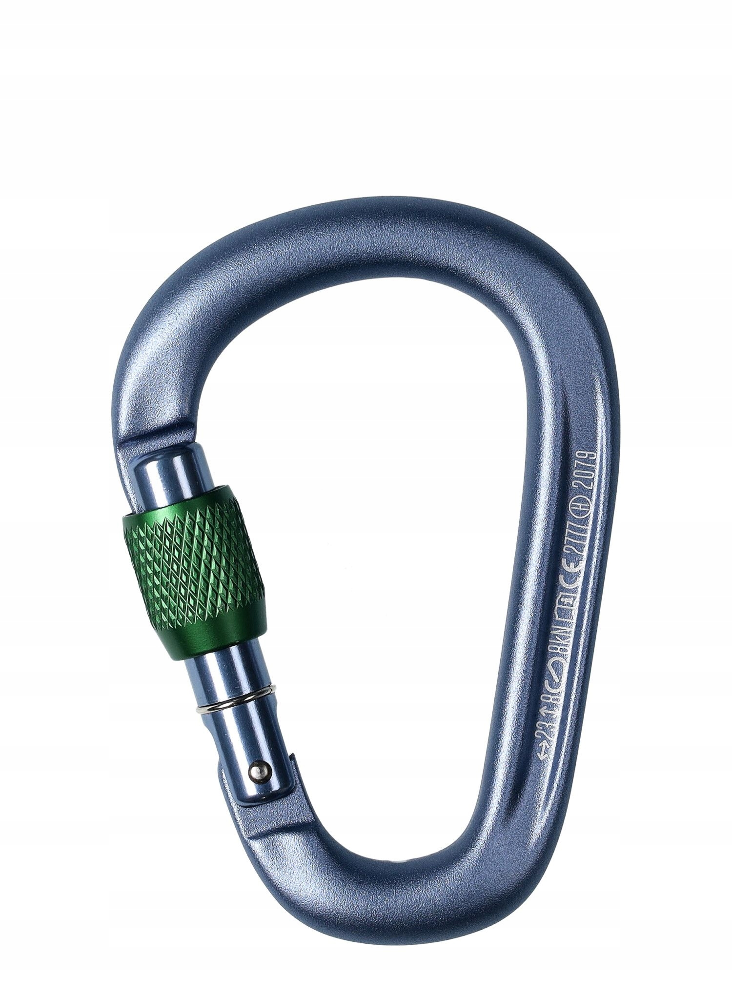 Karabinek Hms Black Diamond Pearlock Screwgate gray