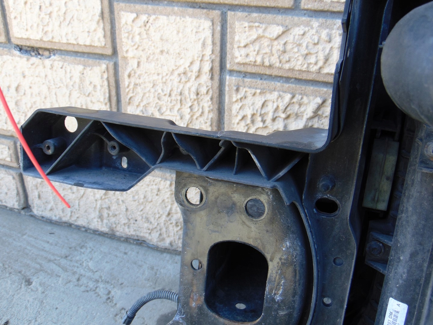 support panel for radiators pillar VW GOLF V GTI 2.0 TFSI