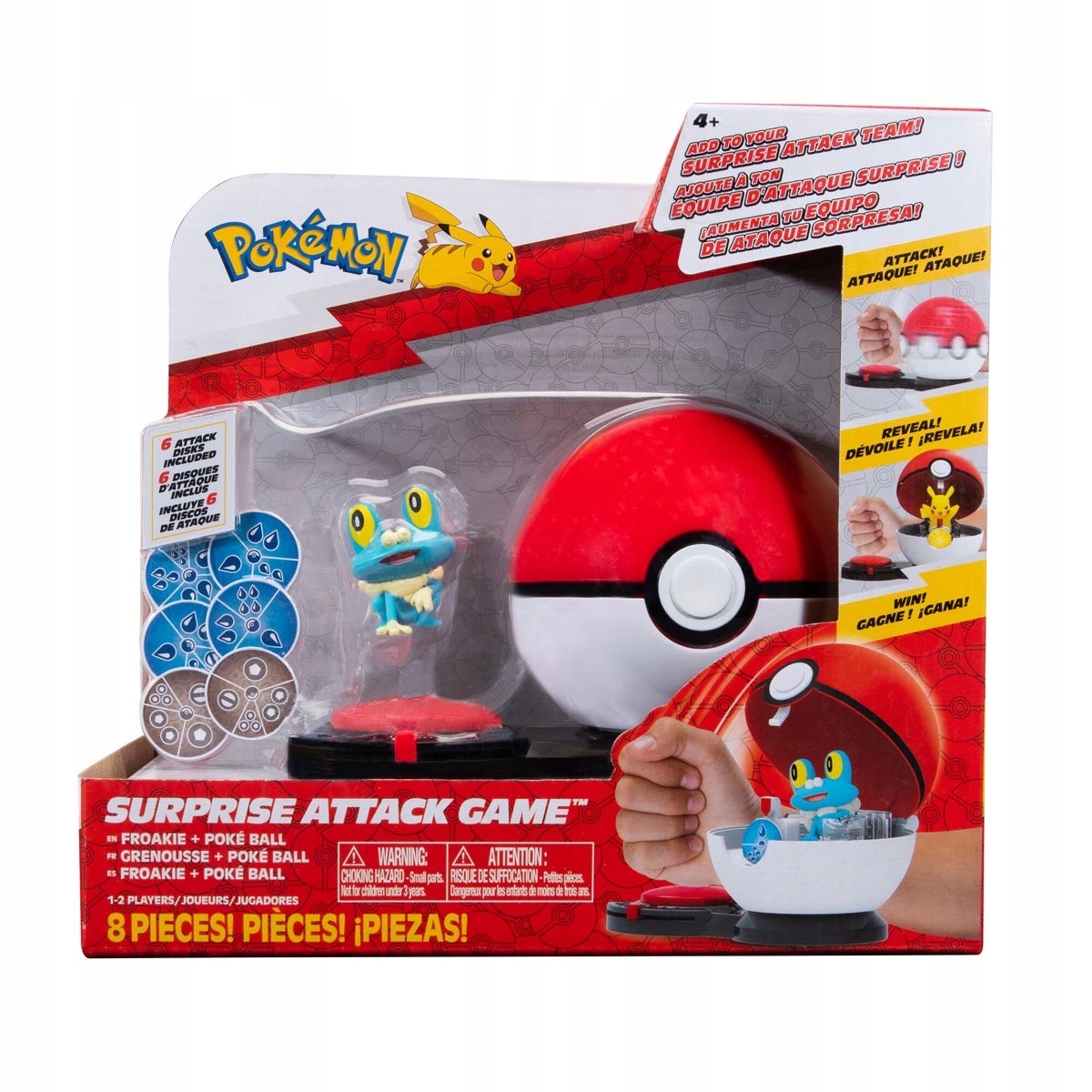 Pokemon Surprise Attack Gra Froakie