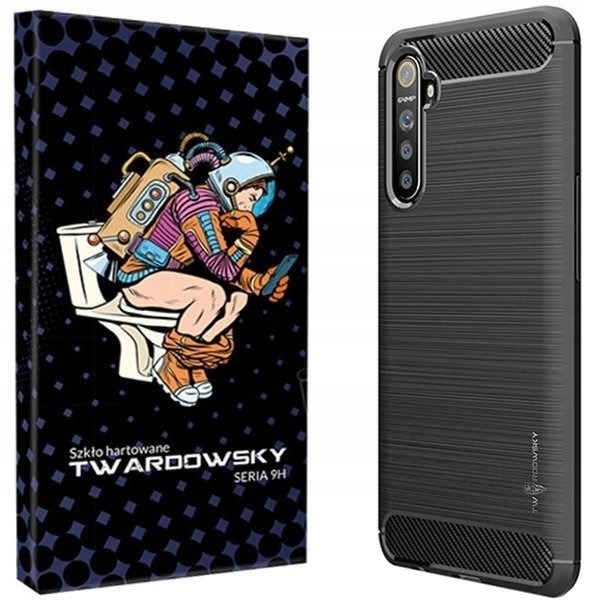 

Etui Do Realme 6 Pro Twardowsky + Szkło + Aparat
