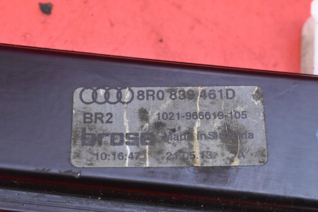 window regulator left rear part 8R0839461D AUDI Q5 8R LIFT 12-17