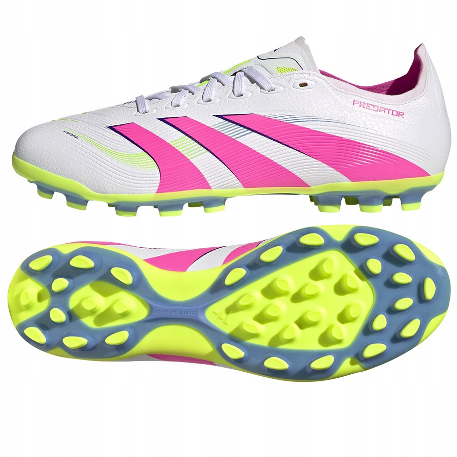 Adidas Predator League 2G/3G Ag (43 1/3) Boty Lanky Unisex Bílá