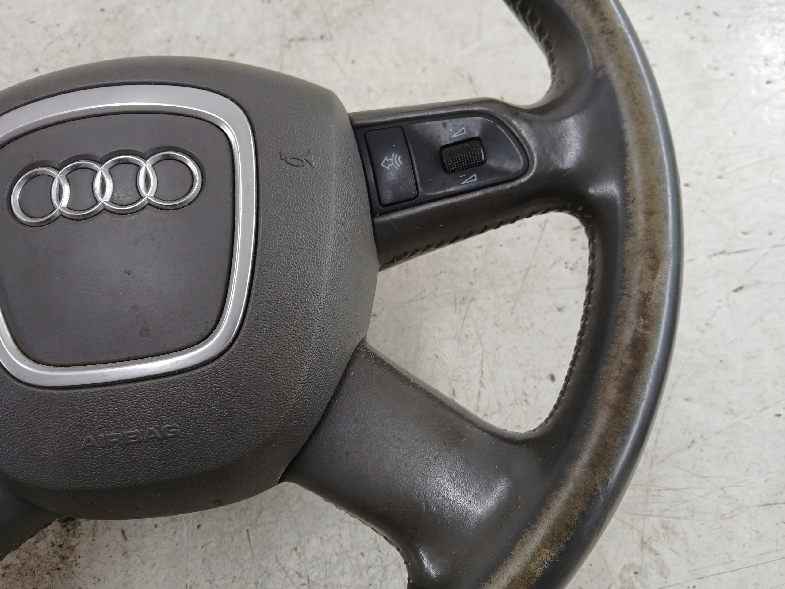 AUDI A6 C6 lenkrad MULTIFUNKCJA Leder
