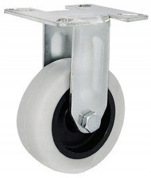 KOŁO KÓŁKO MEBLOWE TWORZYWOWO GUMOWE fi 64 STAŁE