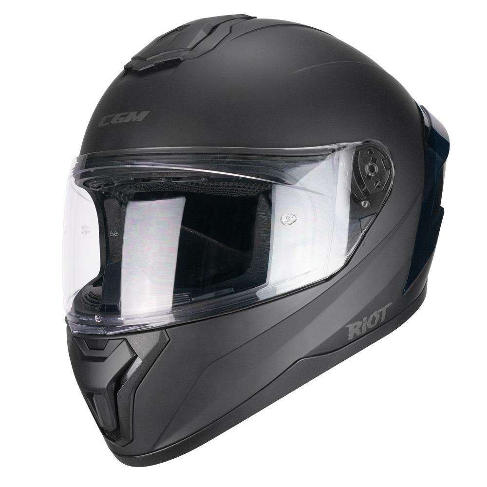 Motocyklová prilba Cgm 330A Riot Mono Nero opaco M 57-58 cm