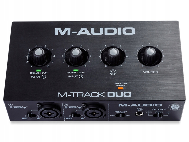 Interfejs Audio M-audio M-Track Duo Usb