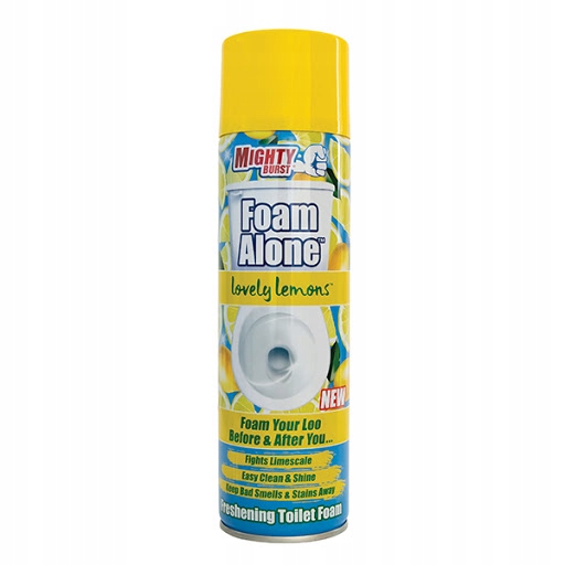 

Mighty Burst Piana do Wc Toalety Cytryna 500ml Uk