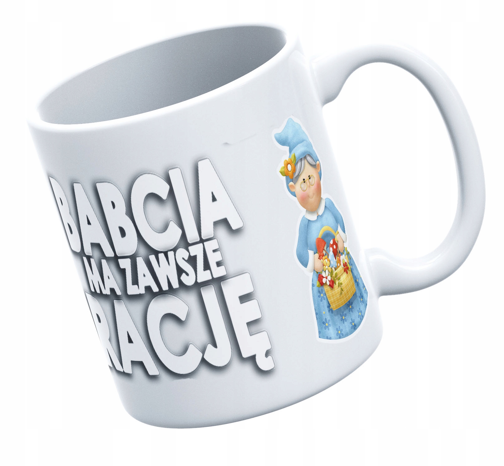 

Kubek Biały Fp Pdm Dla Babci 01 Na Święta!
