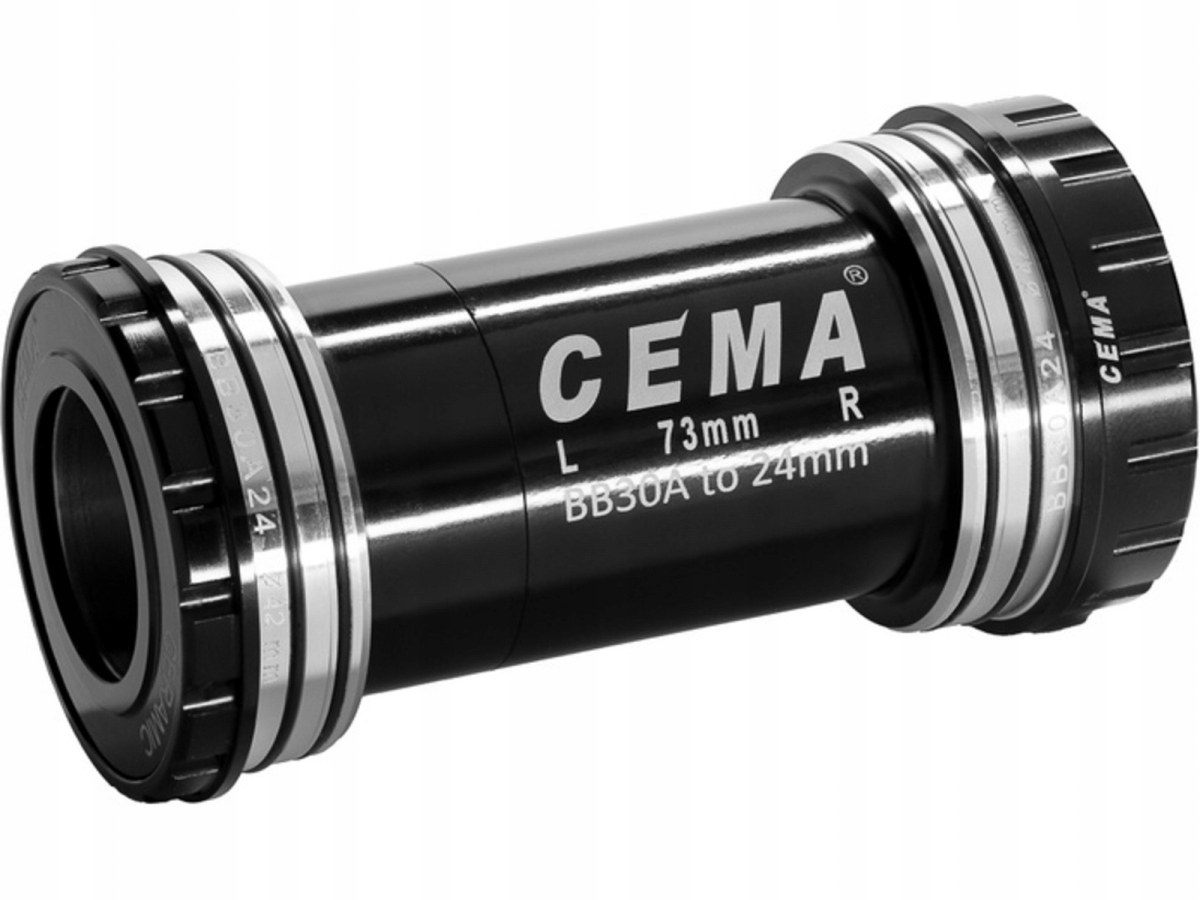 Vložka suportu Cema BB30A Shimano 73 42 mm černá