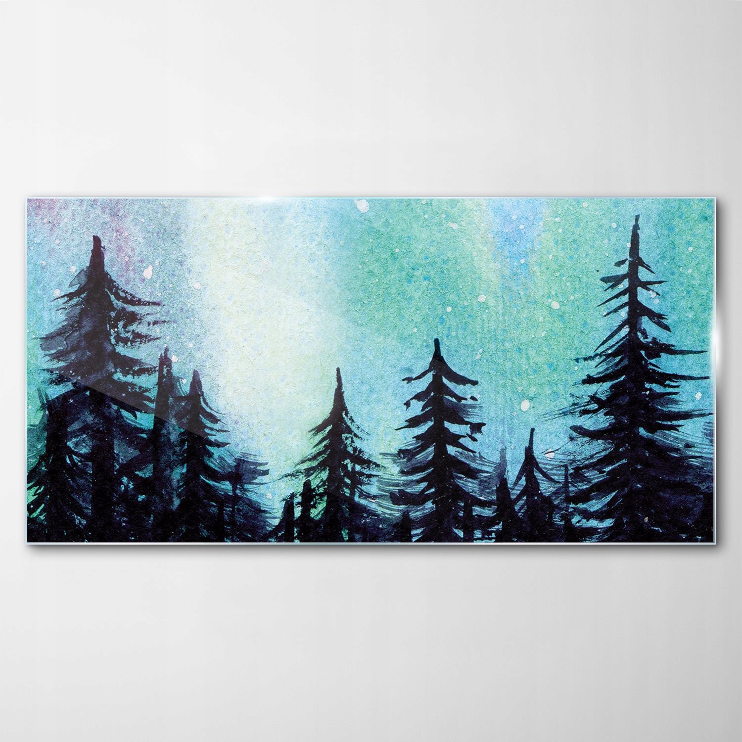 

Hartowany Obraz Szklany Krajobraz Las Niebo 140x70