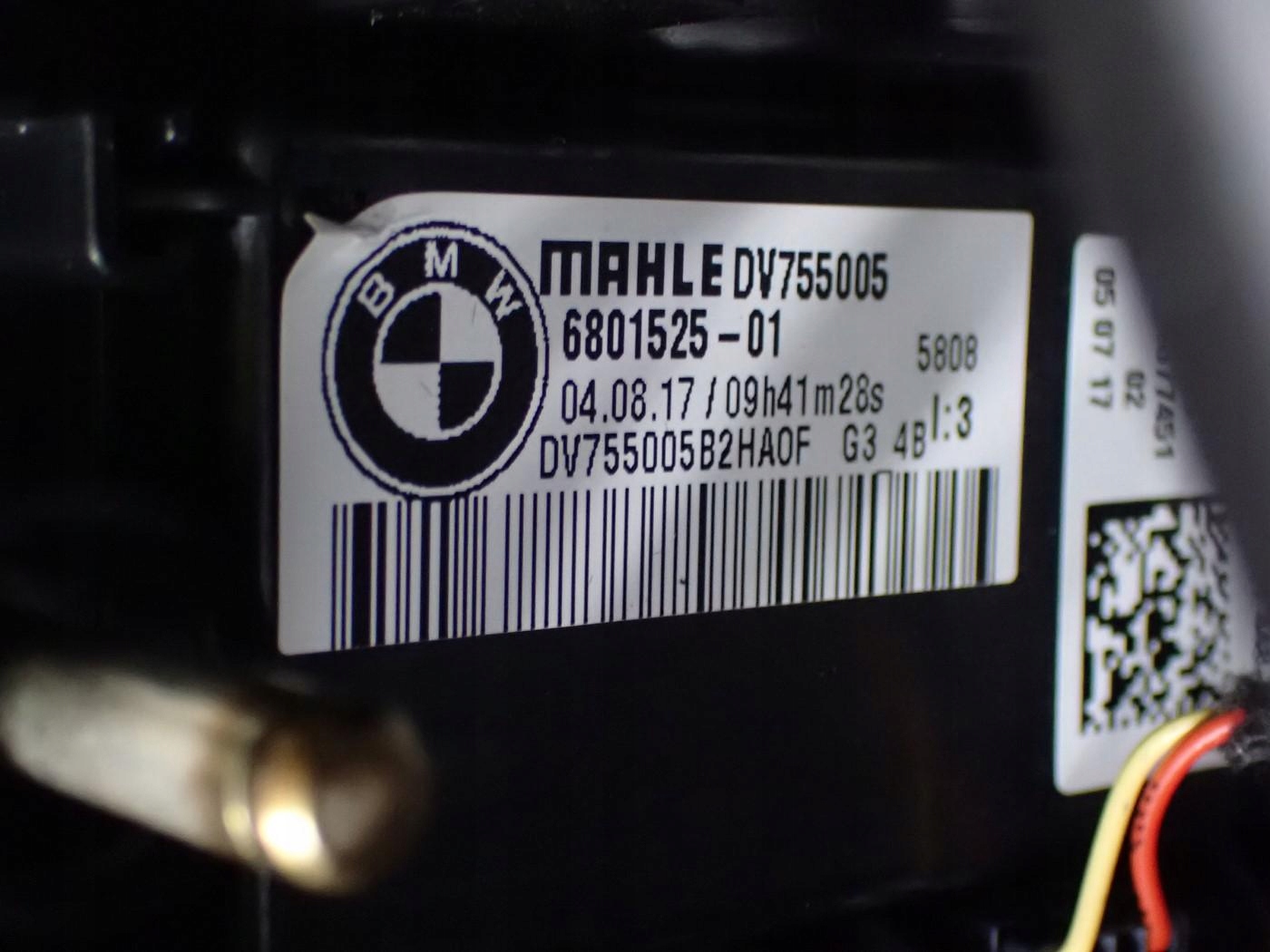 BMW OE 9868742 радиатор отопителя