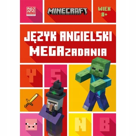 

Język angielski. Megazadania. Minecraft 8+
