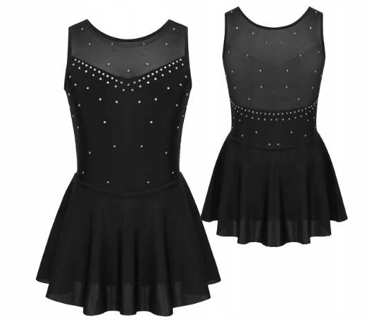 Strój Do Gimnastyki Balet Body Sukienka Do Tańca 158 164 Nr 2711