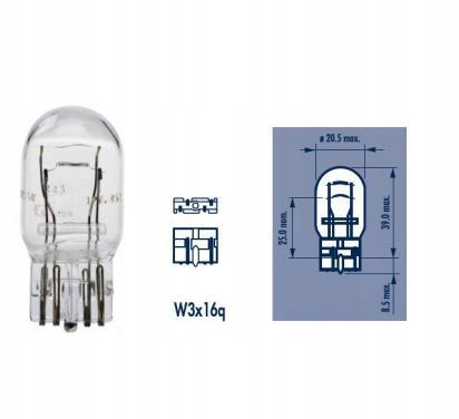 

Narva Zarowka 12V W21/5W 21/5W W3X16Q