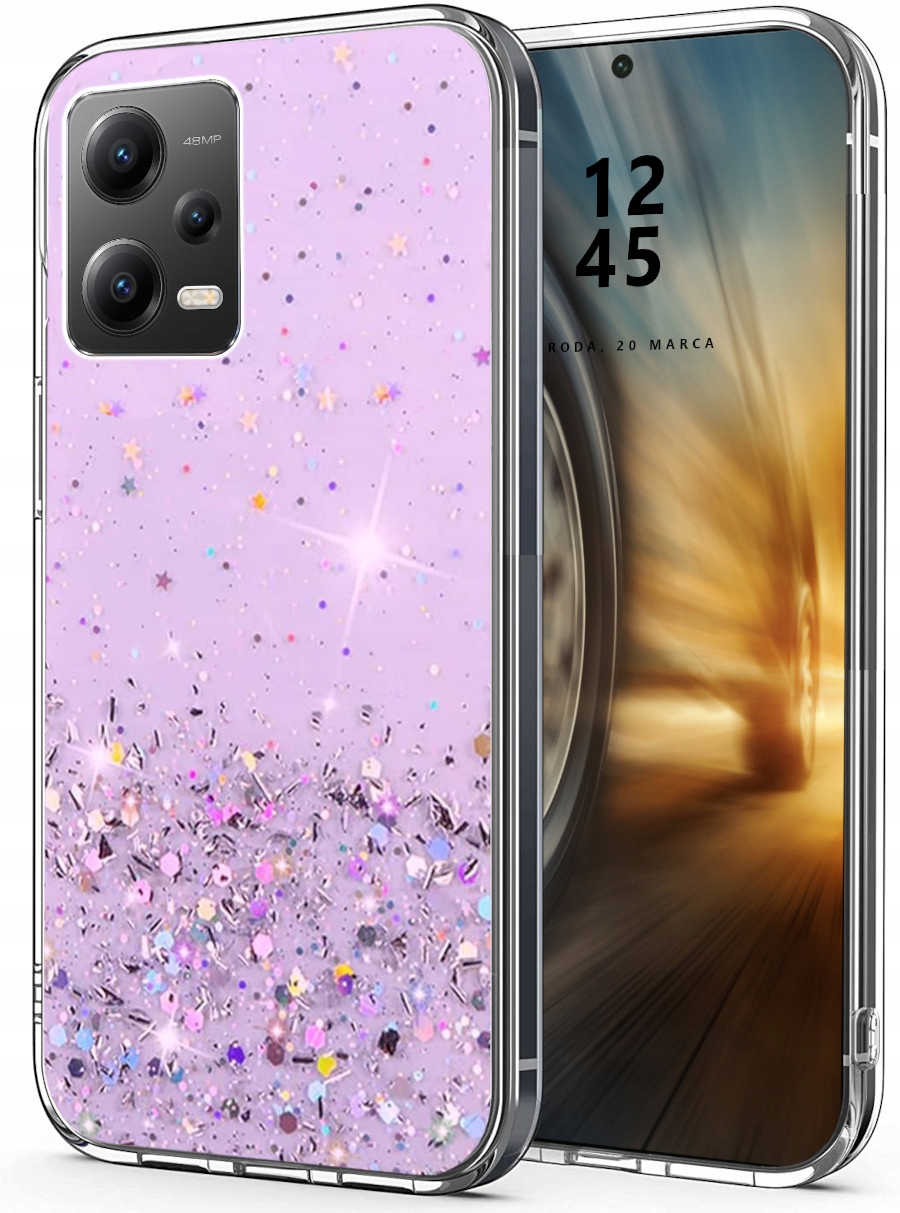 

Case Etui Brokat Do Redmi Note 12 Pro Szkło