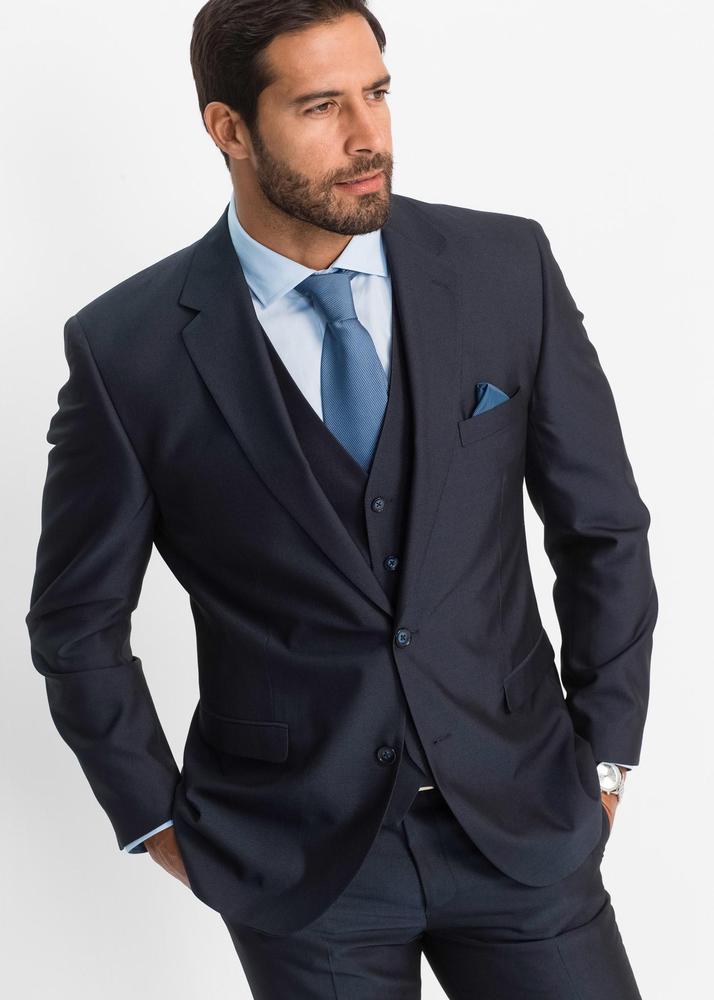 BONPRIX _ZT 3LJ MĘSKI KOMPLET GARNITUROWY _/ 50 Rozmiar 50