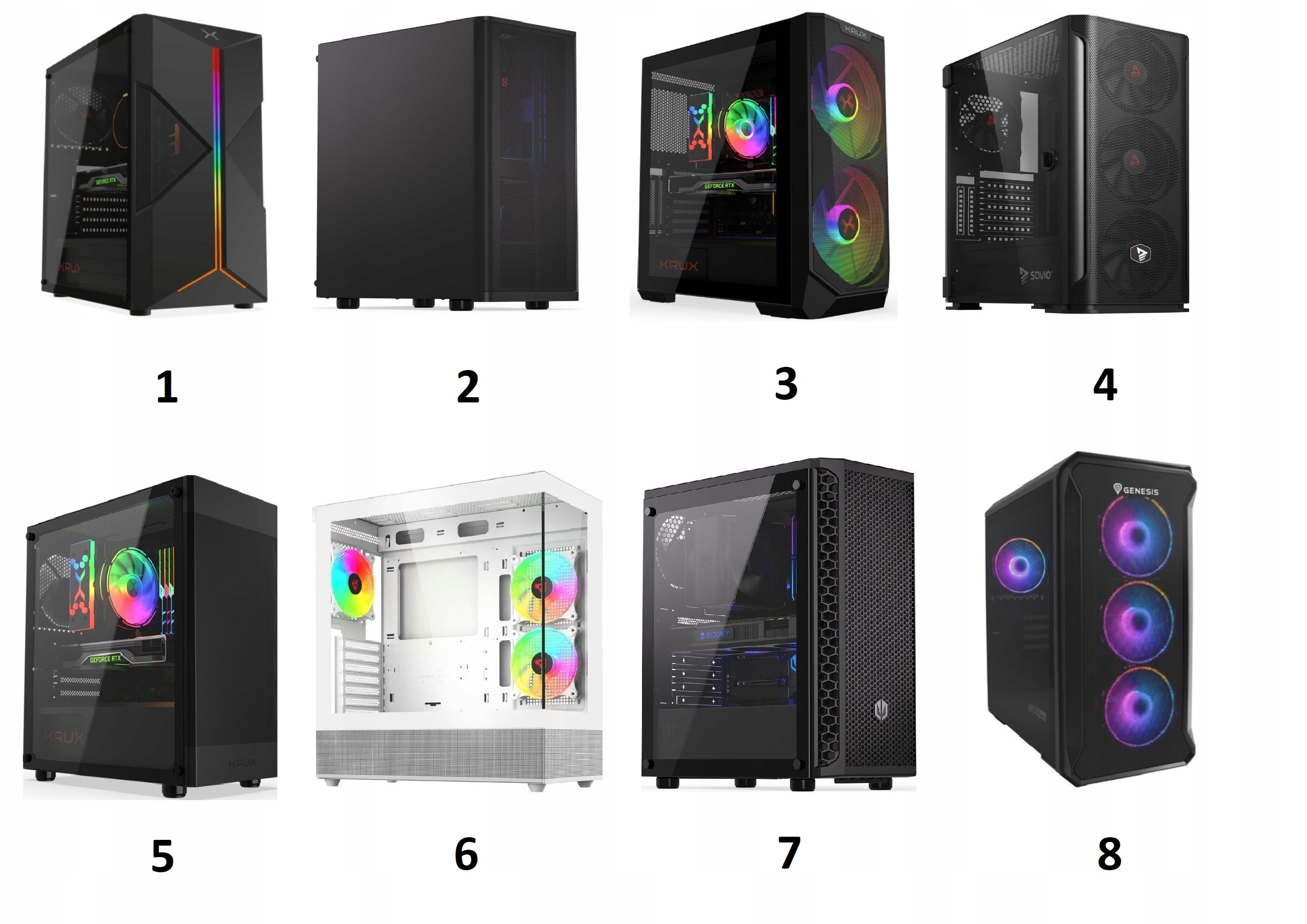 Komputer Gamingowy R5 7500F RTX3070 16/1000GB Win11 Typ pamięci RAM DDR5