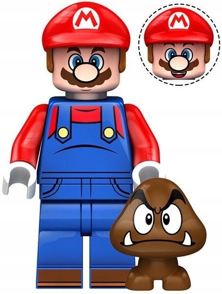 SUPER MARIO FIGURKA MODEL DO LEGO MARIO 20303 Marka LEGO