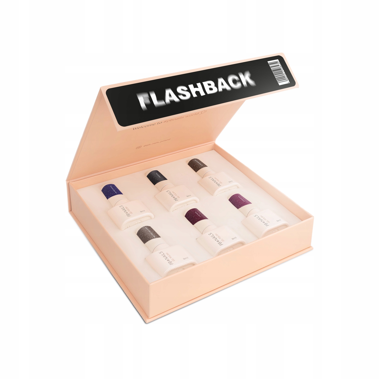 Zestaw lakierów hybrydowych Flashback Pb Nails
