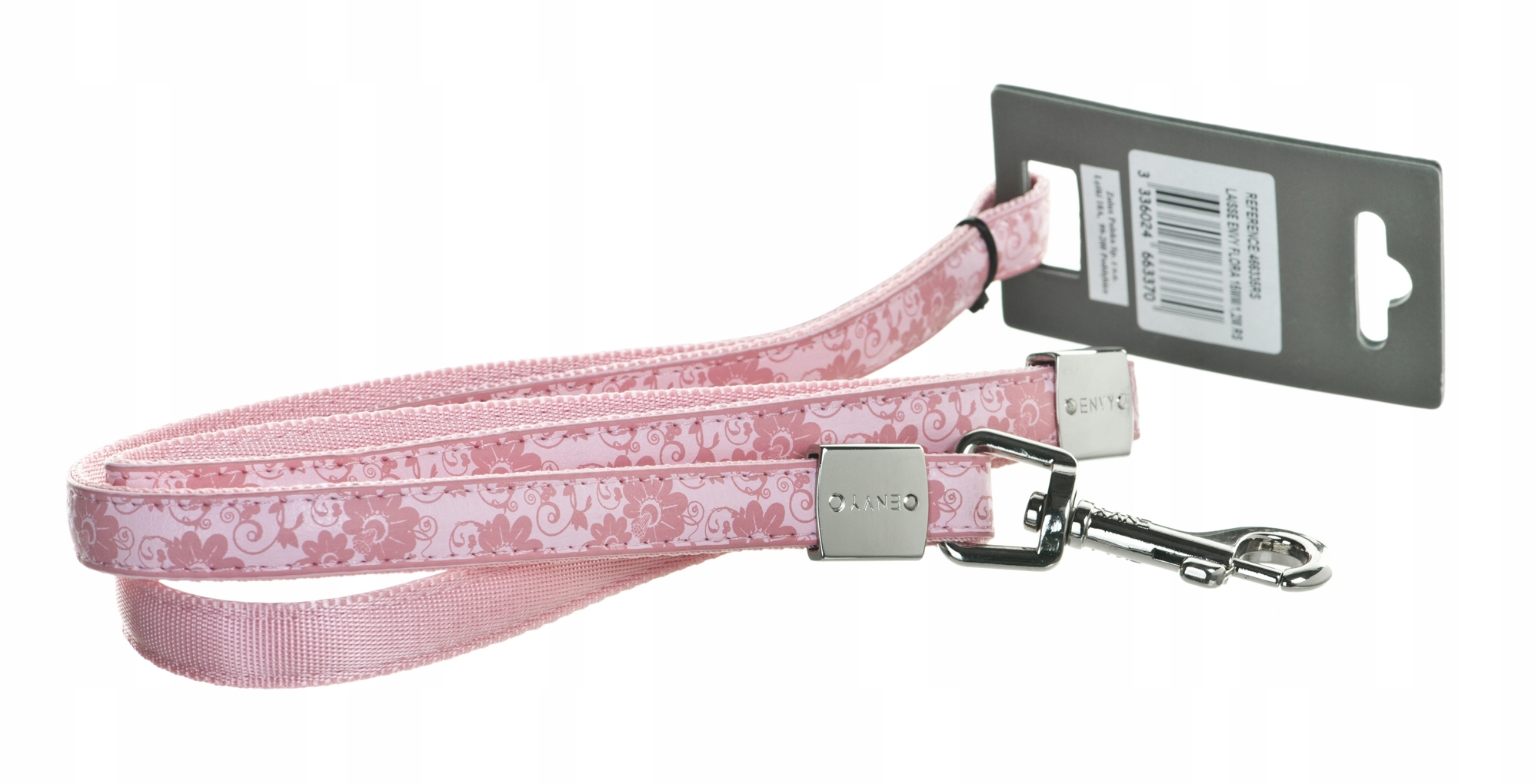 

Zolux Envy Flora smycz 15mm/1,2m różowa