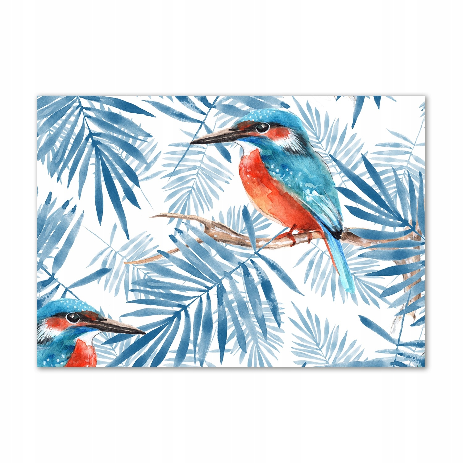 

Obraz zdjęcie szkło akryl Rośliny i ptak 100x70 cm