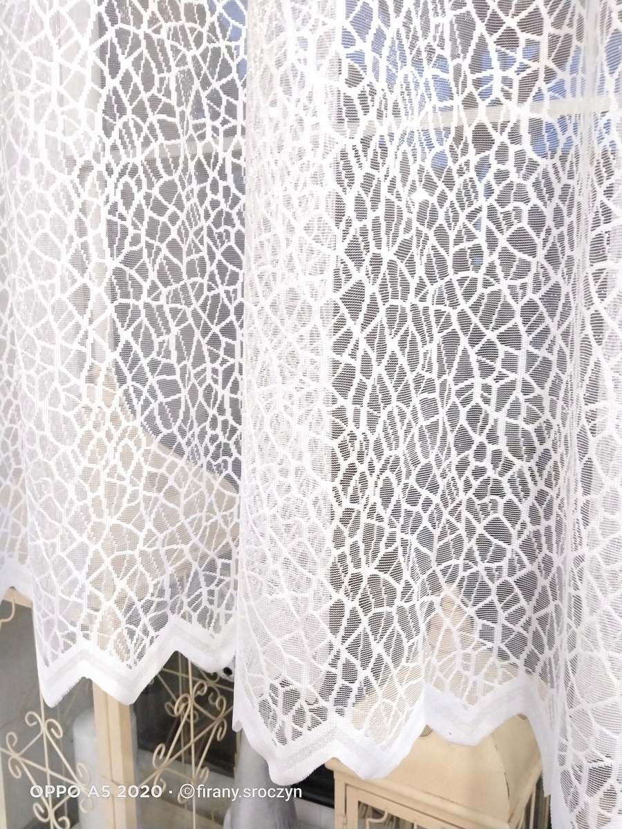 Firana na metry żakard BŁYSZCZĄCY 180 cm Marka inna marka