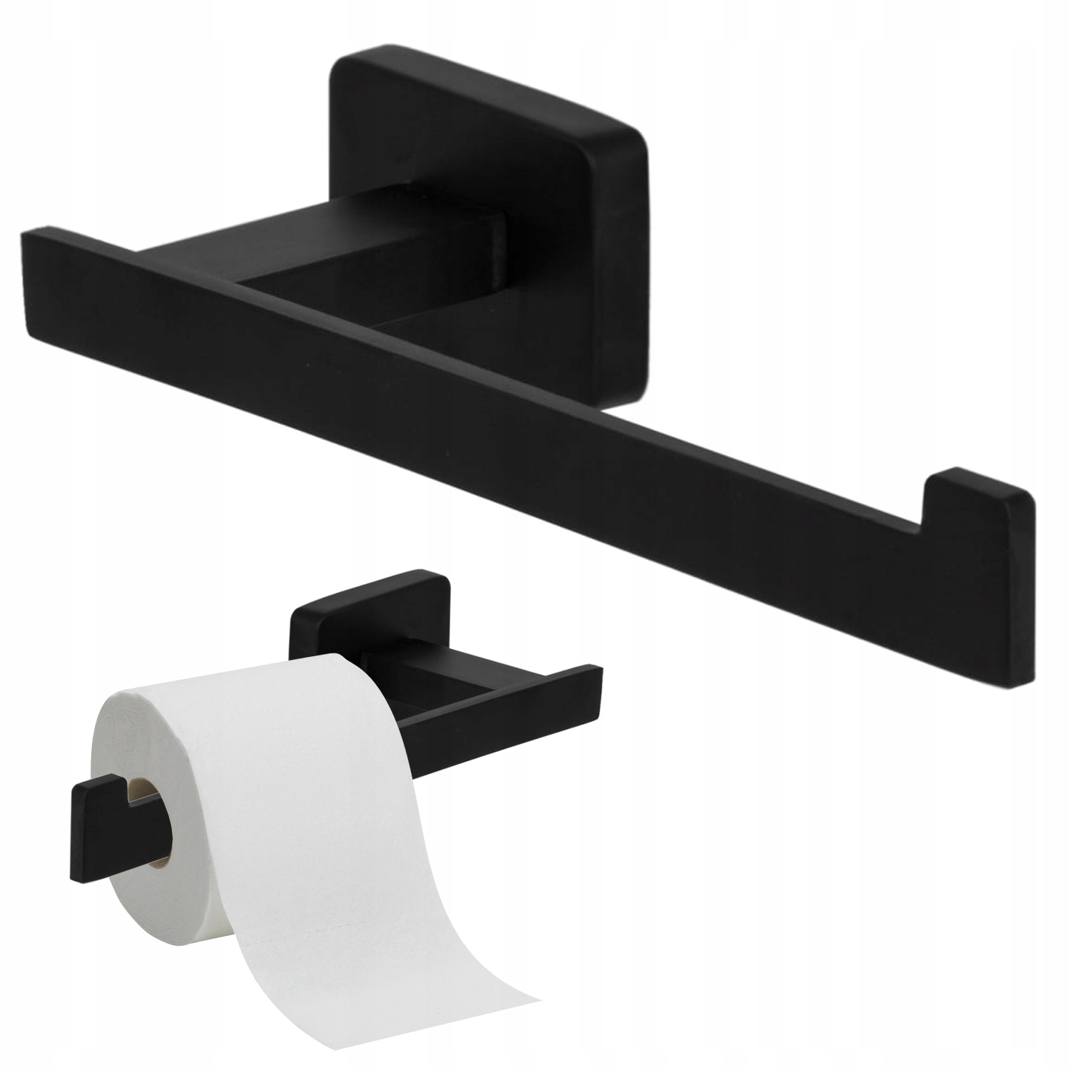 UCHWYT NA PAPIER TOALETOWY WIESZAK LOFT WC CZARNY