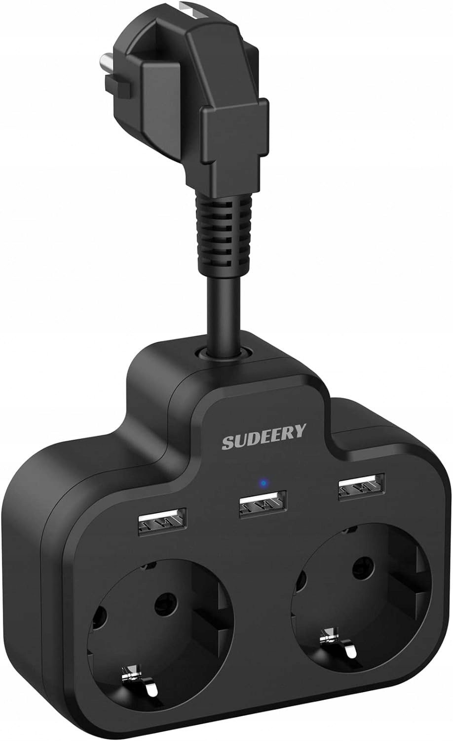 Zásuvková Lišta Sudeery Se 3 Usb Porty, 2 Zásuvkami 5 V 1